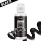Limino Edible Glitter Paint - Food Grade Metallic Cake Paint, 2 fl.oz, Black, Perfect for Decorating Cakes, Cupcakes, and Fondant