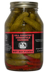 Bluebonnet Creek Farms Dill Pickles - Hot Flavor, 32oz (1.87 lb)
