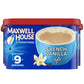 Maxwell House International French Vanilla Caf  -Style Dark Roast Instant Coffee Beverage Mix (4 Ct Pack, 8.4 Oz Canisters)