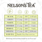 Nelsons Tea Dark Chocolate Cherry Herbal Loose Leaf Tea - 16oz, Rich Pu-erh Black Tea Blend with Chocolate Chips and Dried Cherries