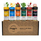 My Secrets Peggys Food Spice It Up Pack Seasoning Jars Set Of 6 - Ultimate Kitchen Seasoning Set For Grilling Roasting Or Baking