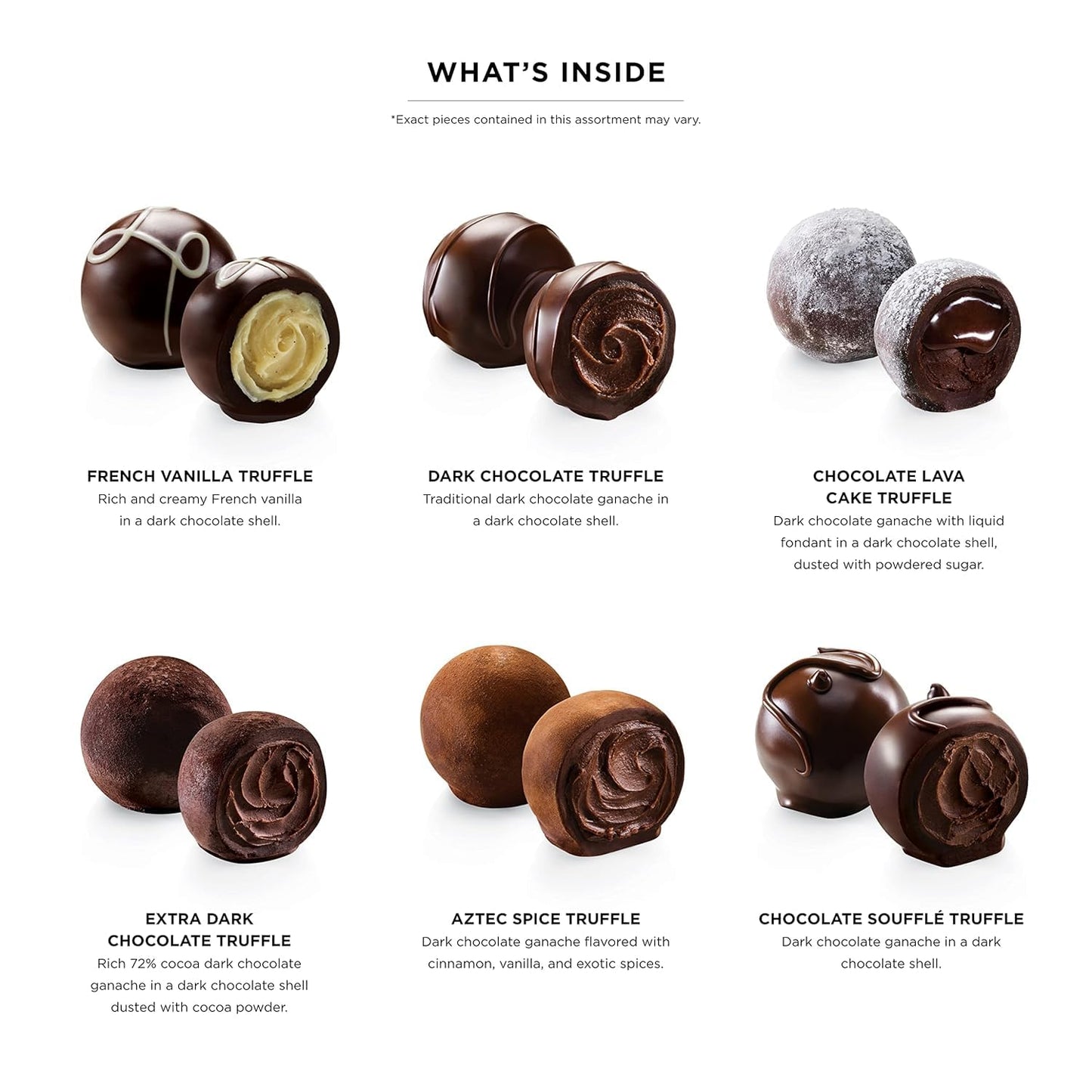 Godiva Chocolatier Assorted Chocolate Truffle Gift Box, 6 Pieces, Gourmet Candy for Birthdays, Anniversaries, Thank You Gifts