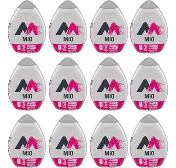 MiO Sugar-Free Cranberry Raspberry Naturally Flavored Liquid Water Enhancer 12 Count 1.62 fl oz