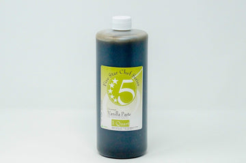 Five STAR SUPPLY Gourmet Vanilla Paste - Rich & Aromatic Bean Paste for Baking, 32 Fl Oz