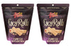 Sun Tropics Non-GMO Rolled Coconut Wafer Rolls 4oz, 2 Pack (Espresso)
