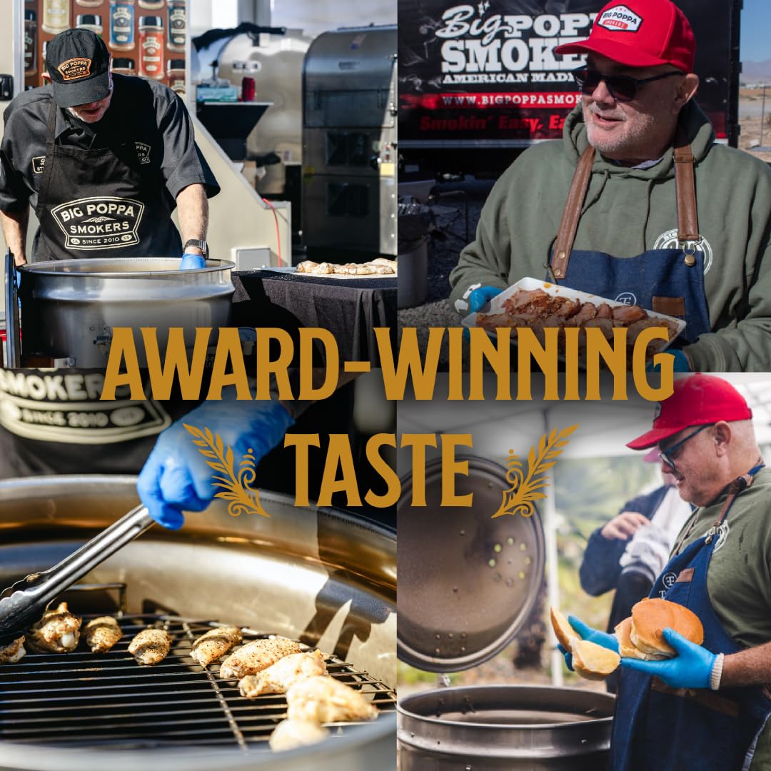 Big Poppa Smokers Sweet Money Hot Seasoning - Sweet & Spicy Blend, Gluten-Free Dry Rub for smoky aroma & Grilling, 12.3 Oz