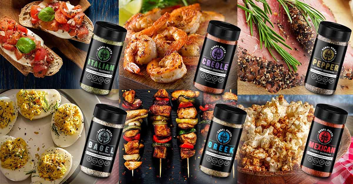 Organic Salt Free Seasoning, No Salt Seasoning, Non-Gmo, Sugar Free Seasoning, Meal Prep Seasoning, All Natural, 100% Made In Us
