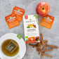 Tree Organic Moringa Superfood Tea, Apple & Cinnamon, 25 Individually Sealed Tea Bags, 6 Count Pack, Vegan, Gluten-Free, Caffeine-Free