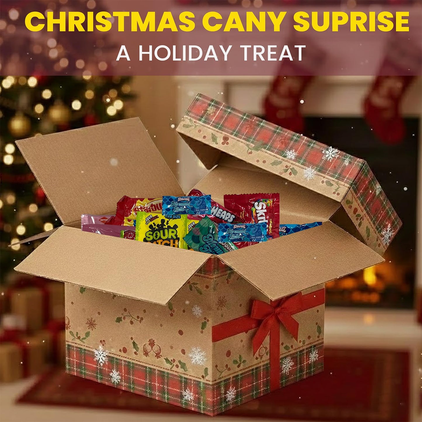 Bulk Candy Individually Wrapped - 5 Pounds candy variety pack  Big Bulk Candies for Pinatas  Gifting  Christmas  Hollidays  Birthdays  Offices  Gift