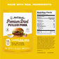 Meat Shredz - Enhanced Dried Pulled Pork (Carolina Bbq - Sweet Mustard, 4 Pack) | Gluten Free | High Protein & Low Sugar | Bacon Bits | Dehydrated Backpacking & Camping Food | Shredded, Dried Jerky Chew Snack