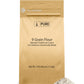 Pure Original Ingredients 9 Grain Flour (3 Lb), Bread, Dough, Storable, Transportable, No Additives Or Fillers