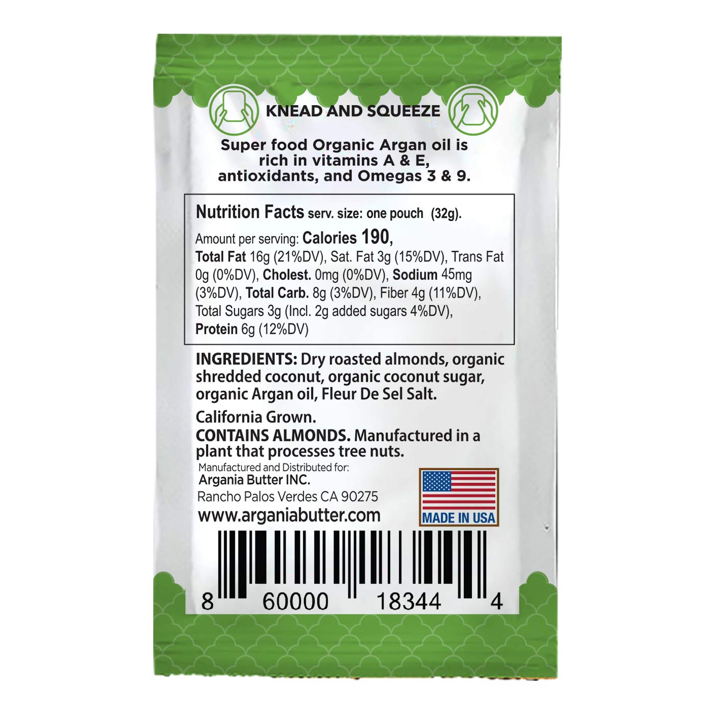 Argbut Cnut Argn Almd Bt ( 10 X 1.15 Oz   )