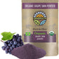 ORGANOVITA Organic Grape Skin Powder - Gluten-Free, High Fiber, Antioxidant Rich, 3.52 Oz, Perfect for Smoothies & Baking
