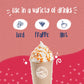 Big Train Dragonfly Blended Crème Frappe Mix, Thai Tea, 3 Pound (Packaging May Vary)