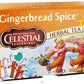Celestial Seasonings Holiday Tea Gingerbread Spice Herb Tea, 20-count (Pack of 2)
