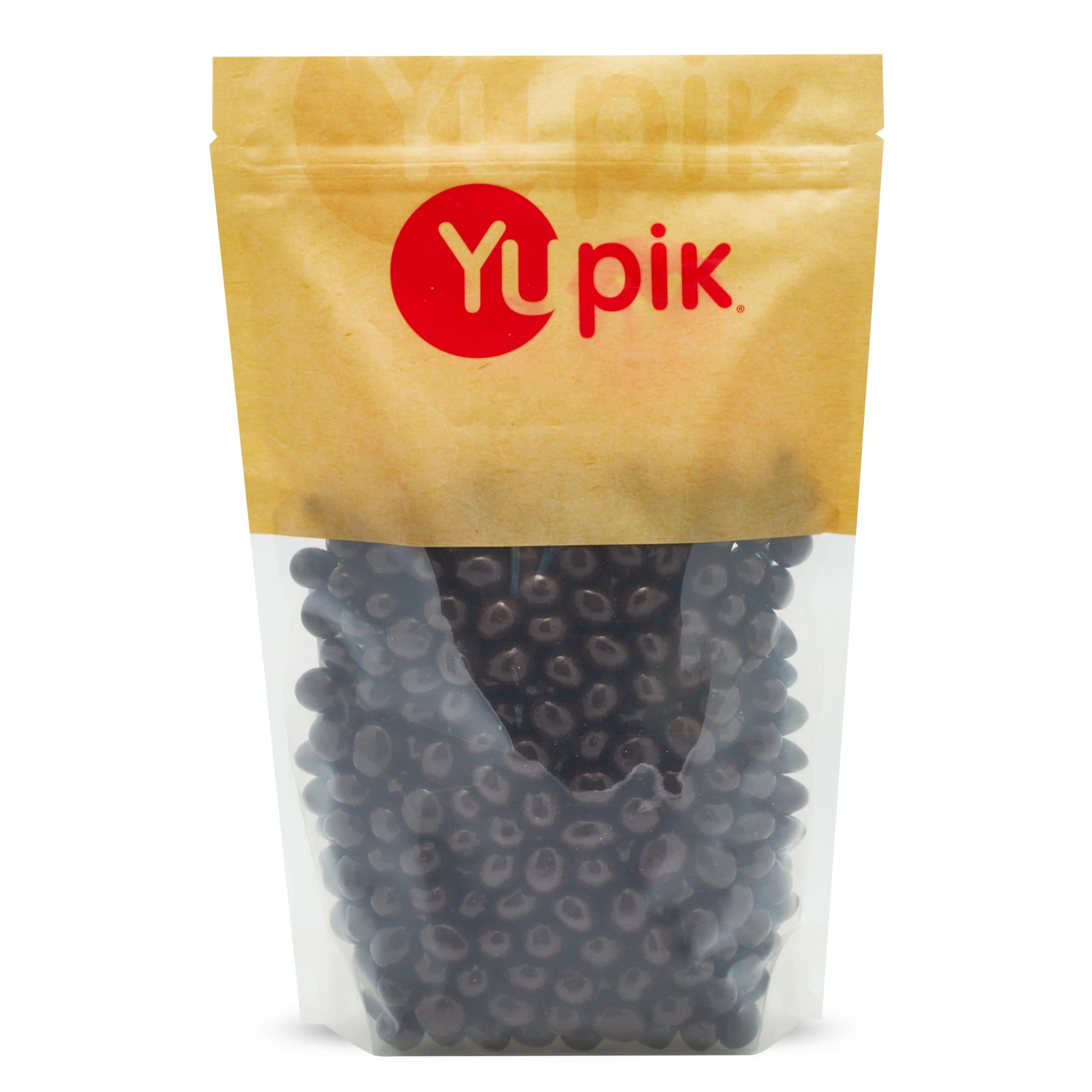 Yupik Dark Chocolate Covered Coffee Beans, 60% Cacao, 2.2 lb (35.2 oz), Kosher, High in Fiber, Coffee Beans Coated in Rich Dark 