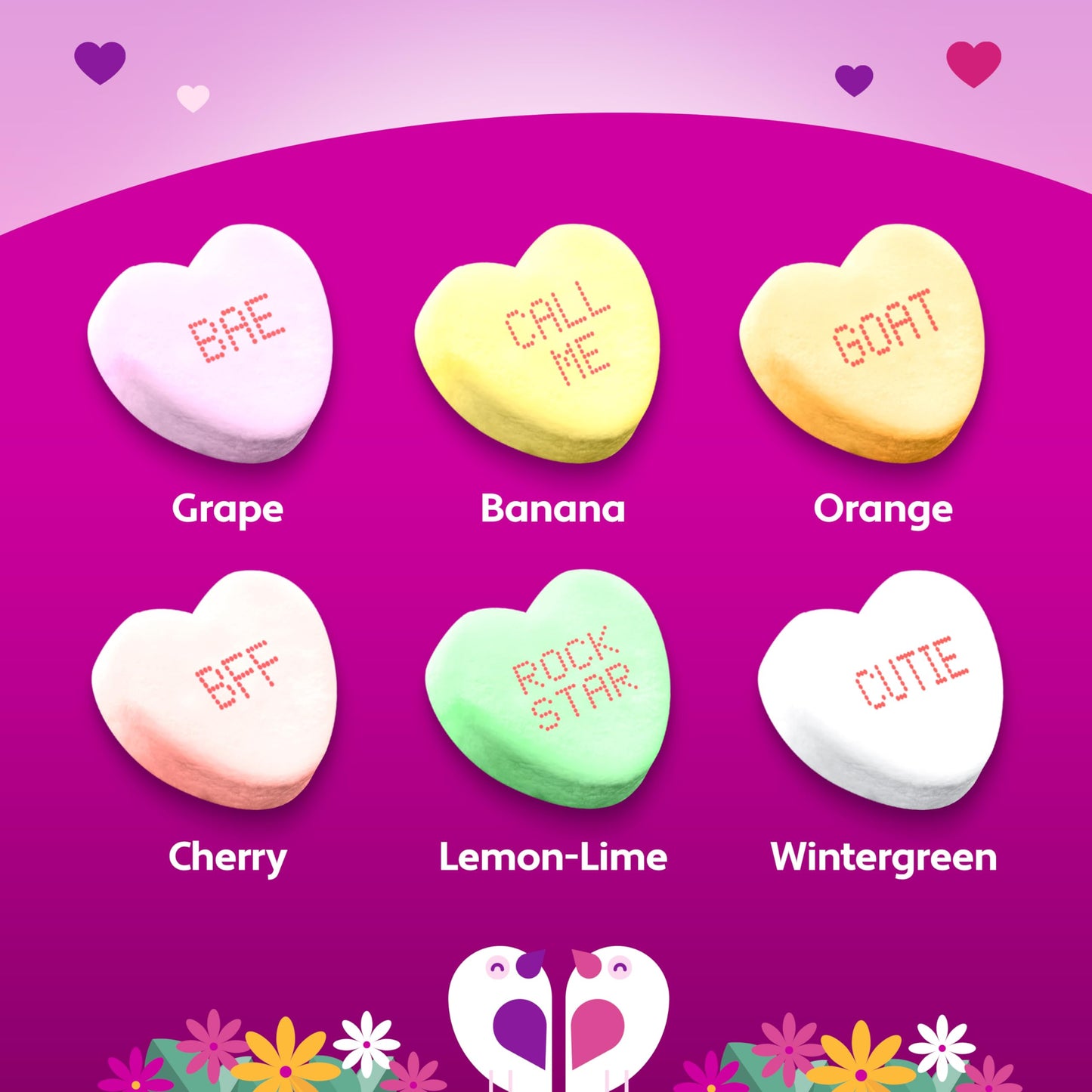 Brach'S Tiny Conversation Hearts, Valentine'S Day Candy, Heart Shaped Candy, 10 Ounce