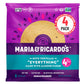 Maria & Ricardos KETO Tortillas, Almond Everything Seasoning, Low Carb, Gluten Free, 6 Count (Pack of 4)