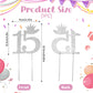 15 Cake Topper, Alloy Number 15 Birthday Cake Topper Crystal Happy 15Th Birthday Cake Topper Rhinestones 15 Princess Crown Cake