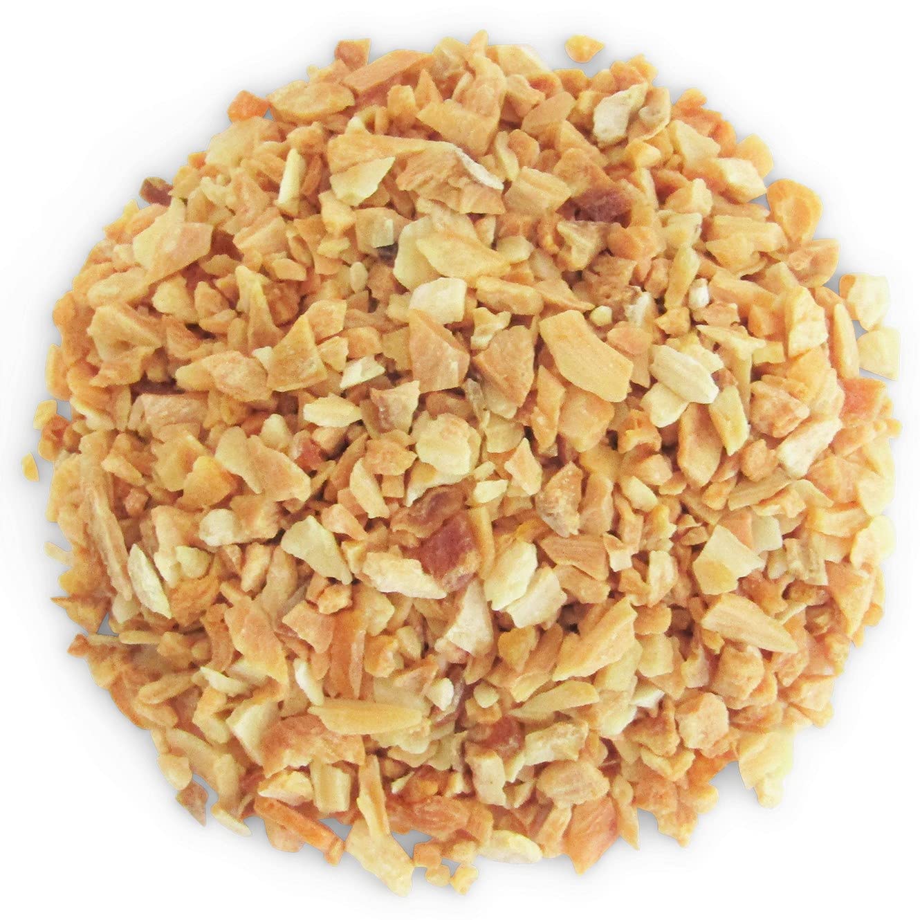 Toasted Minced Garlic By Its Delish, 2 Lbs Bulk Bag - Premium Fresh Dry Roasted Chopped Garlic For Cooking, Baking, Topping - No