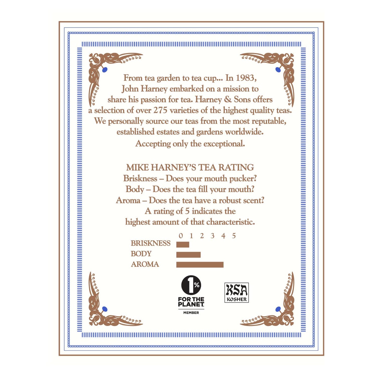 Harney & Sons Paris Black Tea Sachet Collection, All Natural - Classic Tin Of 20 Sachets, 1.4 Ounce 20 Count (Pack Of 3)
