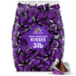 Dark Chocolate Kisses, 3lb Pack of Dark Chocolate Individually Wrapped, Ideal Purple Candy Bulk for Parties and Gatherings, Perf