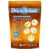 Drizzilicious Mini Rice Cakes Birthday Cake - Rice Crisps, Healthy Snack For Adults And Kids, Flavored Rice Cakes, Vegan, Gluten