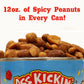 ASS KICKIN’ Habanero Honey Peanuts - Spicy Gourmet Snack - 12oz - Model AK809