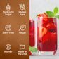 Syruvia Strawberry Syrup - Strawberry Syrup Flavor, 25.4 Fl Oz - Perfect For Cocktails, Ice Tea, Desserts, Italian Sodas, Ice An