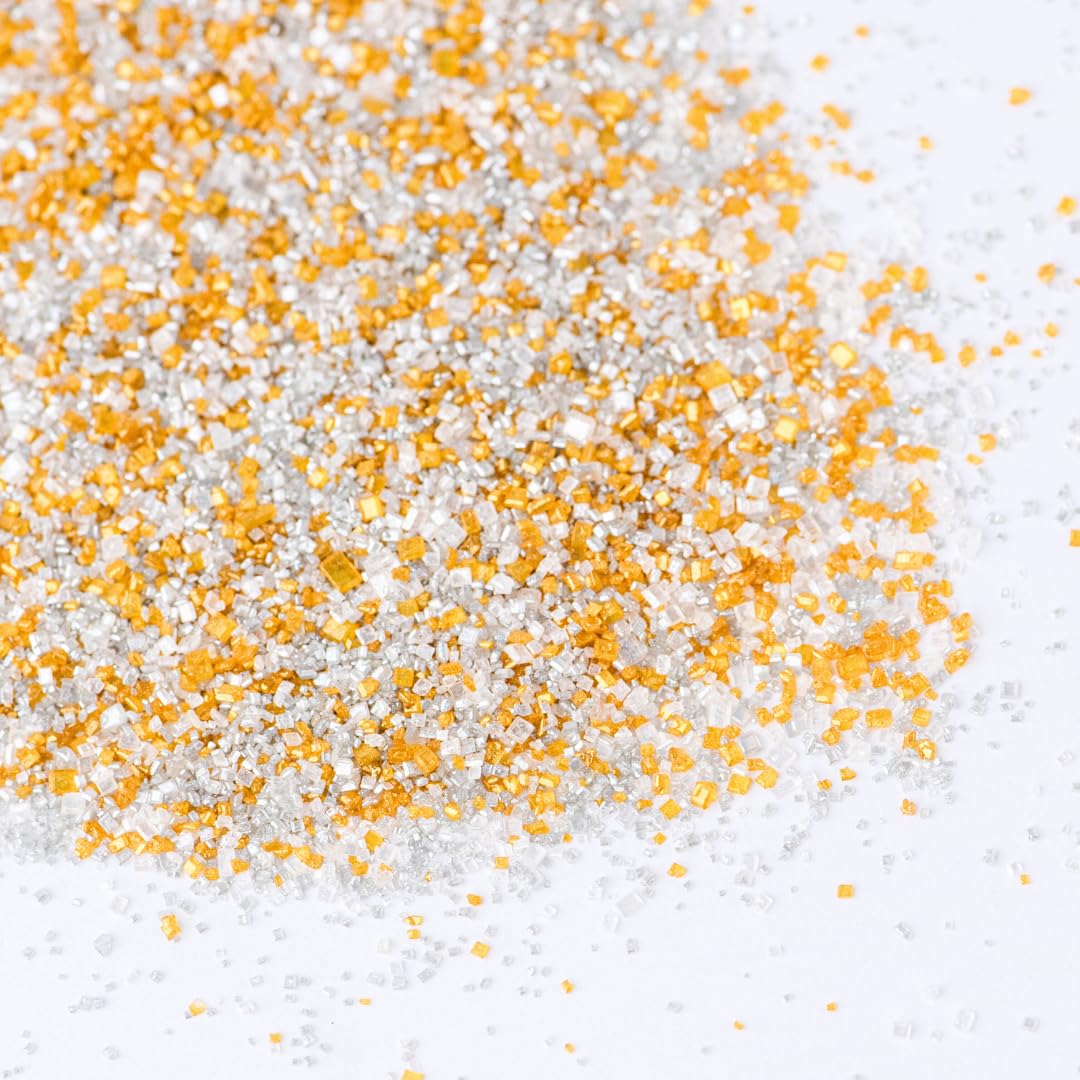 Sweets Indeed Edible Sprinkle Sugar Mix, 5 oz, Glitz, Perfect for Cake Decorations, Baking, Ice Cream, Cookies, Cupcakes