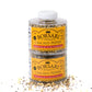 Borsari  Ed Pepper Seasoning Blend 2-Shaker Gift Set - Fresh  Ed Black Pepper Seasoned Salt Blend With Garlic & Red Pepper Flakes - Gourmet Pepper Seasoning Set ( Ed Pepper 3Oz, Pack Of 2)