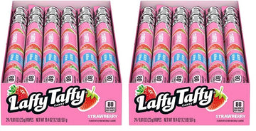 Laffy Taffy Rope Candy, Strawberry Flavor, 0.81 Ounce Ropes (Pack of 48)