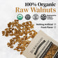 Organic Raw Walnuts Halves & Pieces 1.7lb - Unpasteurized, Regeneratively Grown in California - Whole, Fresh, Unsalted - Plant-B