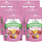 Lovely Candy Co. Organic Chewy Candies 5oz Bag (6-pack) | Natural Strawberry, Lemon & Cherry Flavors | Vegan, Gluten Free, Non-G