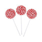 Swirl Lollipop Sucker - Bulk Set Of 24 Individually Wrapped Pops - Candy Buffets, Graduation Parties, Anniversaries & Weddings,