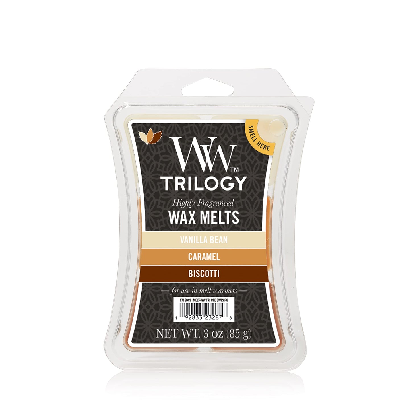 Woodwick Trilogy Wax Melts, 3 Oz, Multicolor, 18 Count