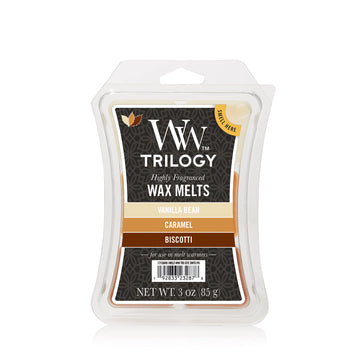 Woodwick Trilogy Wax Melts, 3 Oz, Multicolor, 18 Count