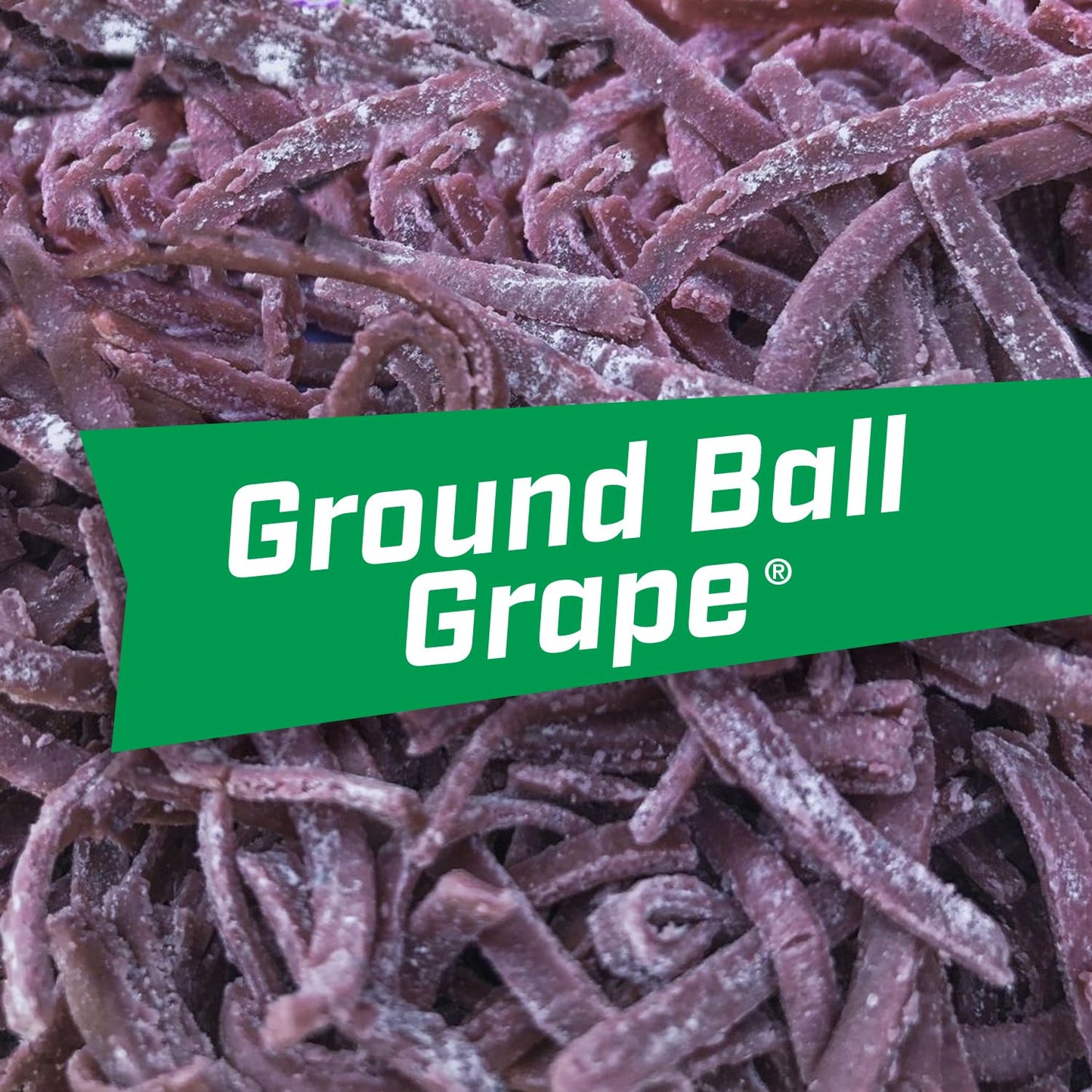 Big League Chew Ground Ball Grape Bubble Gum - Juicy Grape Flavor Explosion | Ideal for Baseball Games, Teams, Concessions, Part