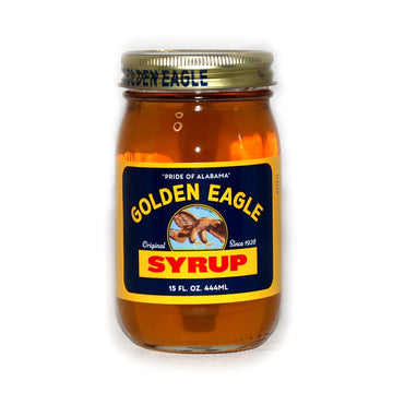 Golden Eagle Syrup Bundle, 15 Oz Jars of Golden Eagle Alabama Syrup (Pack of 3)