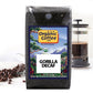 The Organic Coffee Co. Whole Bean Coffee - Gorilla Decaf (2Lb Bag), Medium Roast, Swiss Water Processed, Usda Organic