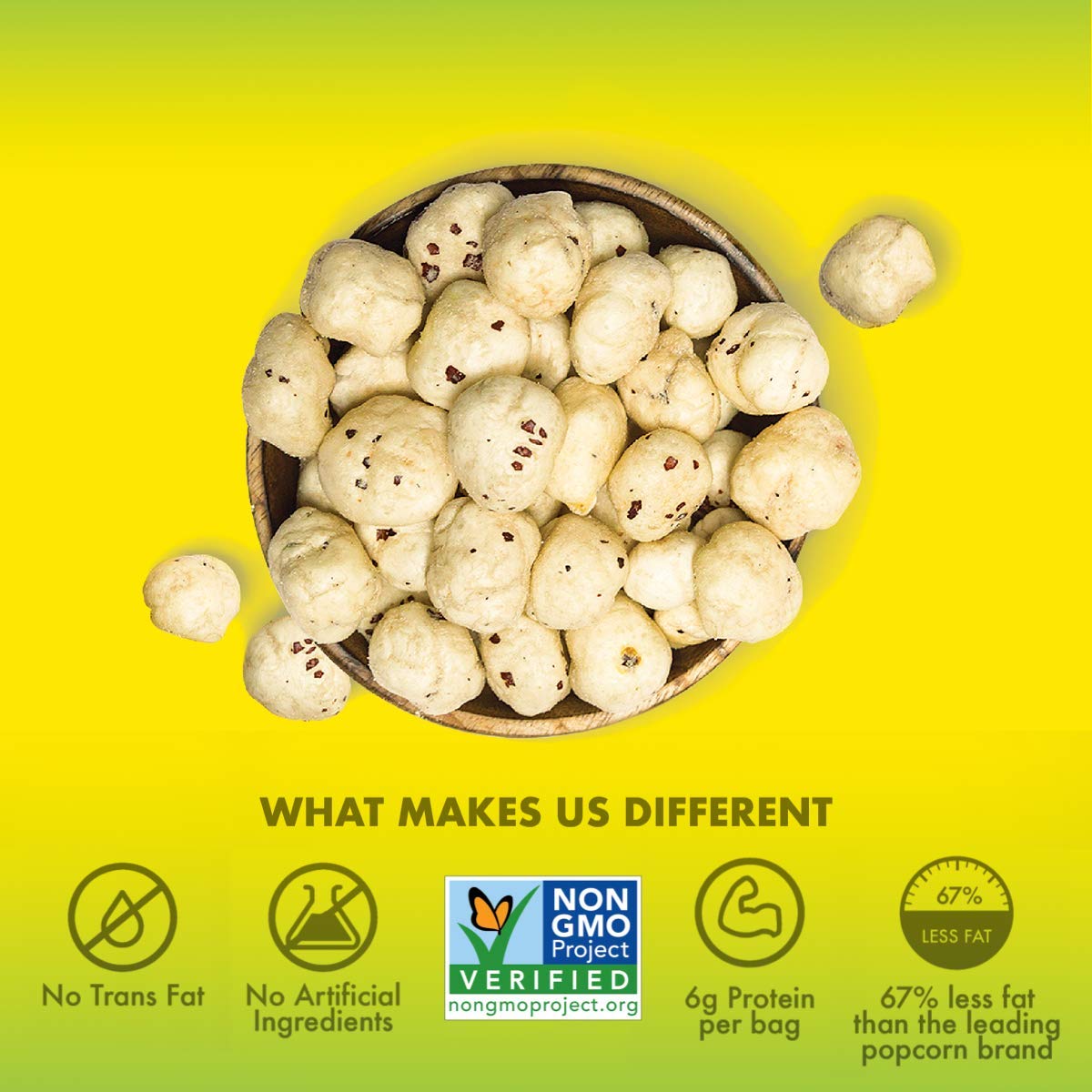 Taali White Cheddar Water Lily Pops (10-Pack) - Buttery Rich American Flavor | Crunchy Superfood Snack | Protein-Rich Roasted Po
