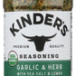 Kinders Organic Garlic Herb Sea Salt & Lemon Seasoning, 3.2 Oz