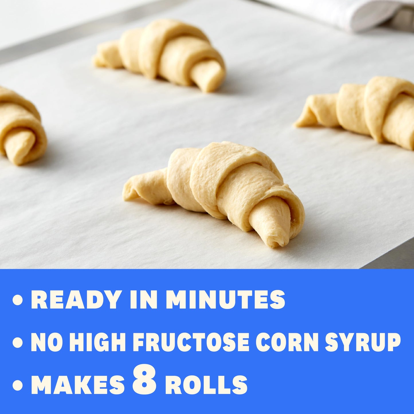 Pillsbury Original Crescent Rolls, Refrigerated Dough, 8 Rolls, 8 oz