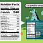 Healthy Instant Moringa Noodles Unflavored | 17g Protein & 5g Fiber, Vegan, Air Fried, Lower Sodium, | For Ramen, Wok, Stir Fry