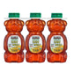 Kirkland Signature Raw Organic Honey Bear 24 Oz, 3 Count