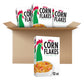 Kelloggs Corn Flakes Cold Breakfast Cereal, 8 Vitamins And Minerals, Healthy Snacks, Family Size, Original (4 Boxes)