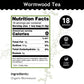 Buddha Teas Organic Wormwood Tea - OU Kosher, USDA Organic, 18 Bleach-Free Bags
