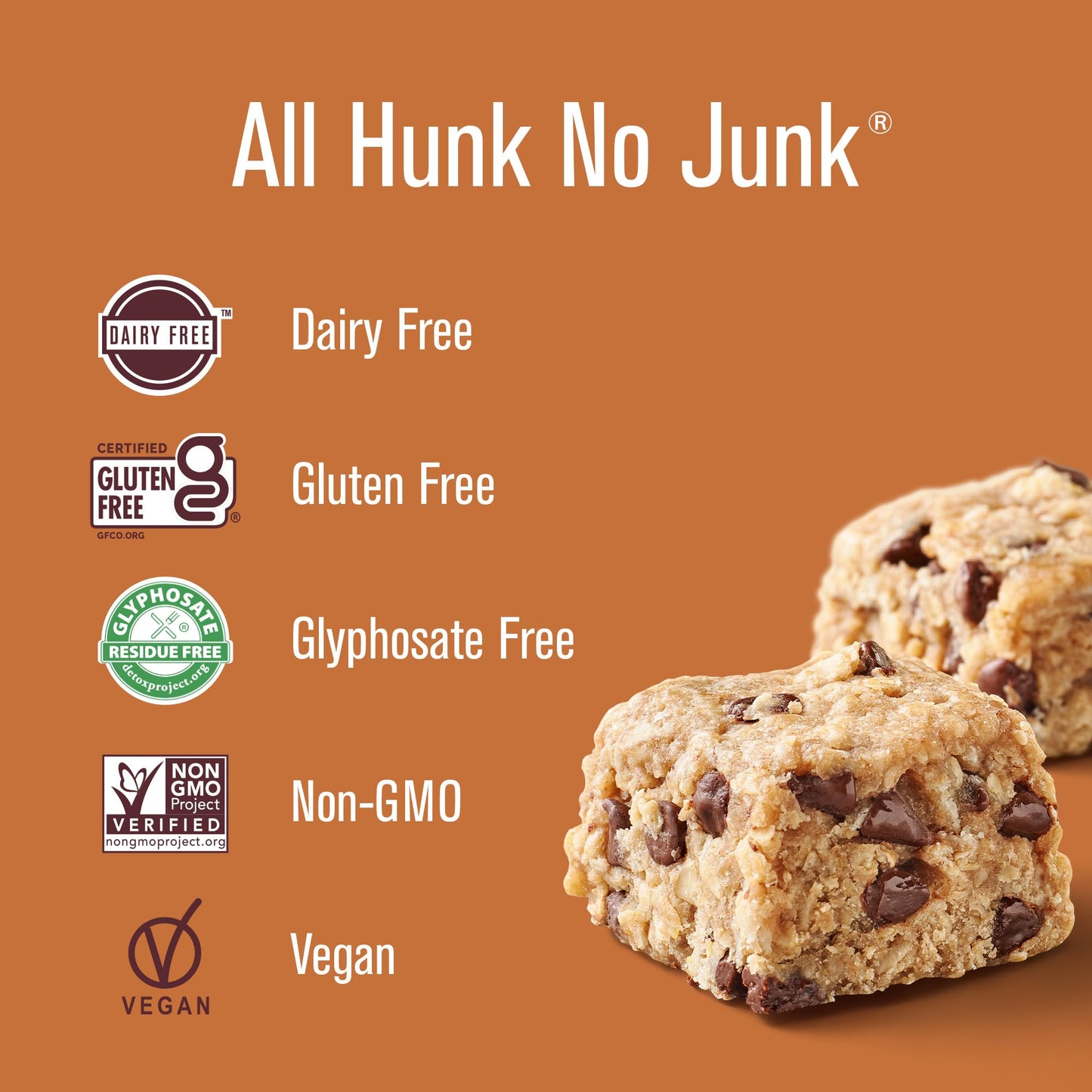 Heavenly Hunks Oatmeal Chocolate Chip - 6Oz (6 Pack)