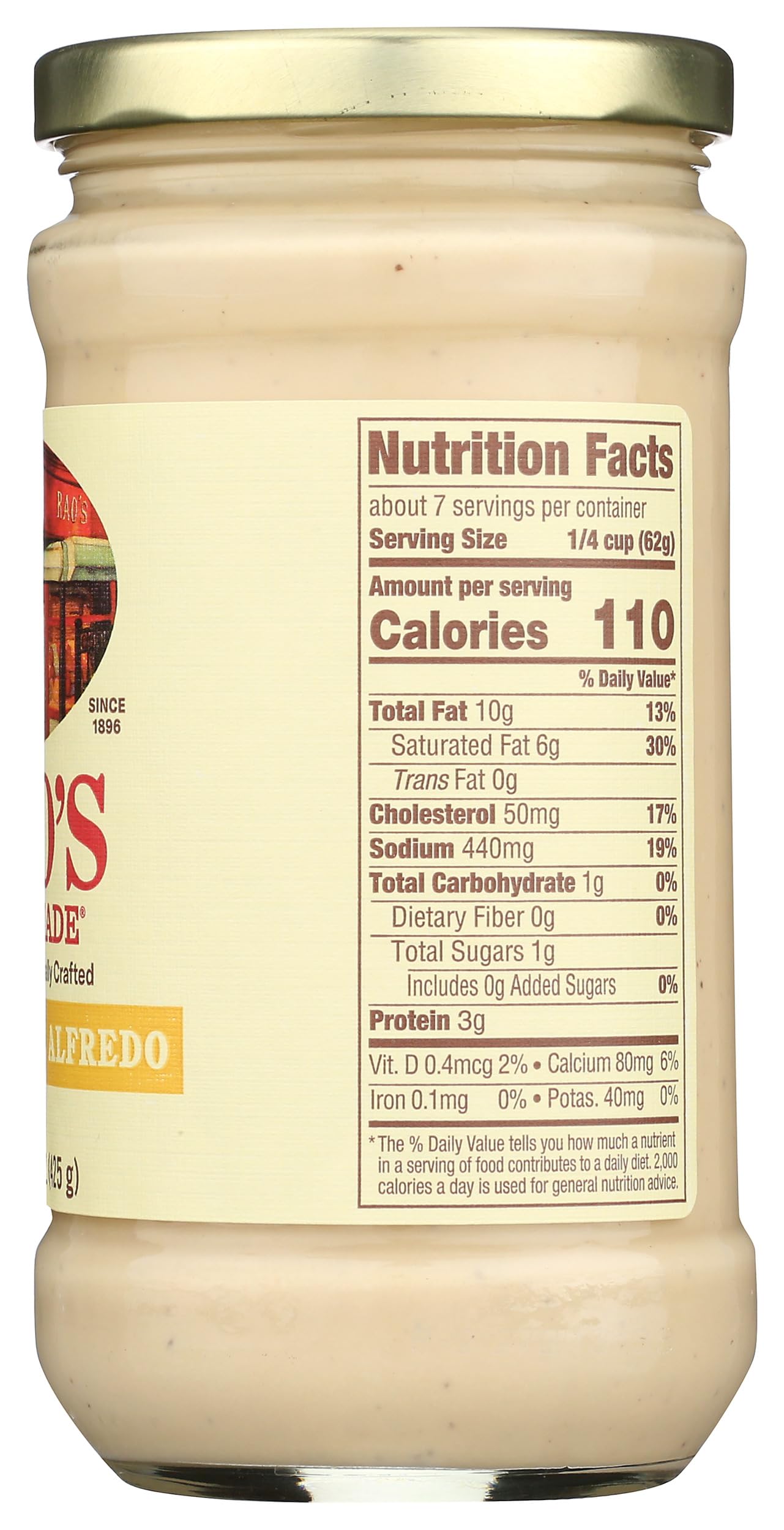 Raos Sauce Four Cheese Alfredo 15 Oz