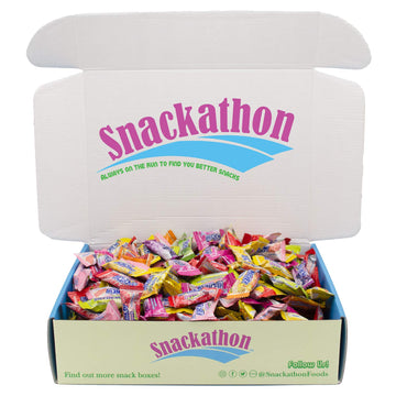 Hi Chew 12 Flavors, Bulk 330+ Pieces, 4 Pound (Strawberry, Mango, Green Apple, Grape, Pineapple, Kiwi, Dragon Fruit, Grapefruit,